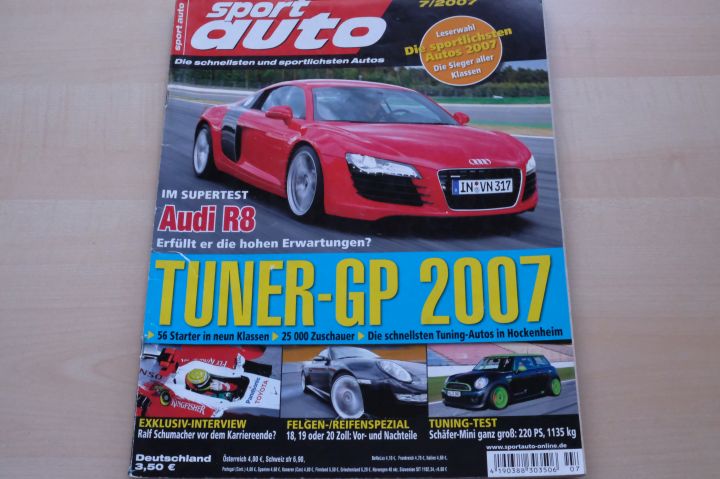 Deckblatt Sport Auto (07/2007)